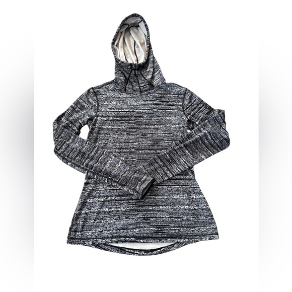 Women’s Nike Pro Dri Fit Mock Neck Lightweight Hoodie Size Medium - Picture 1 of 5